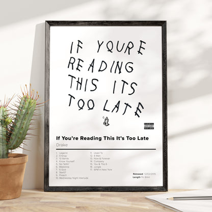 If You're Reading This It's Too Late