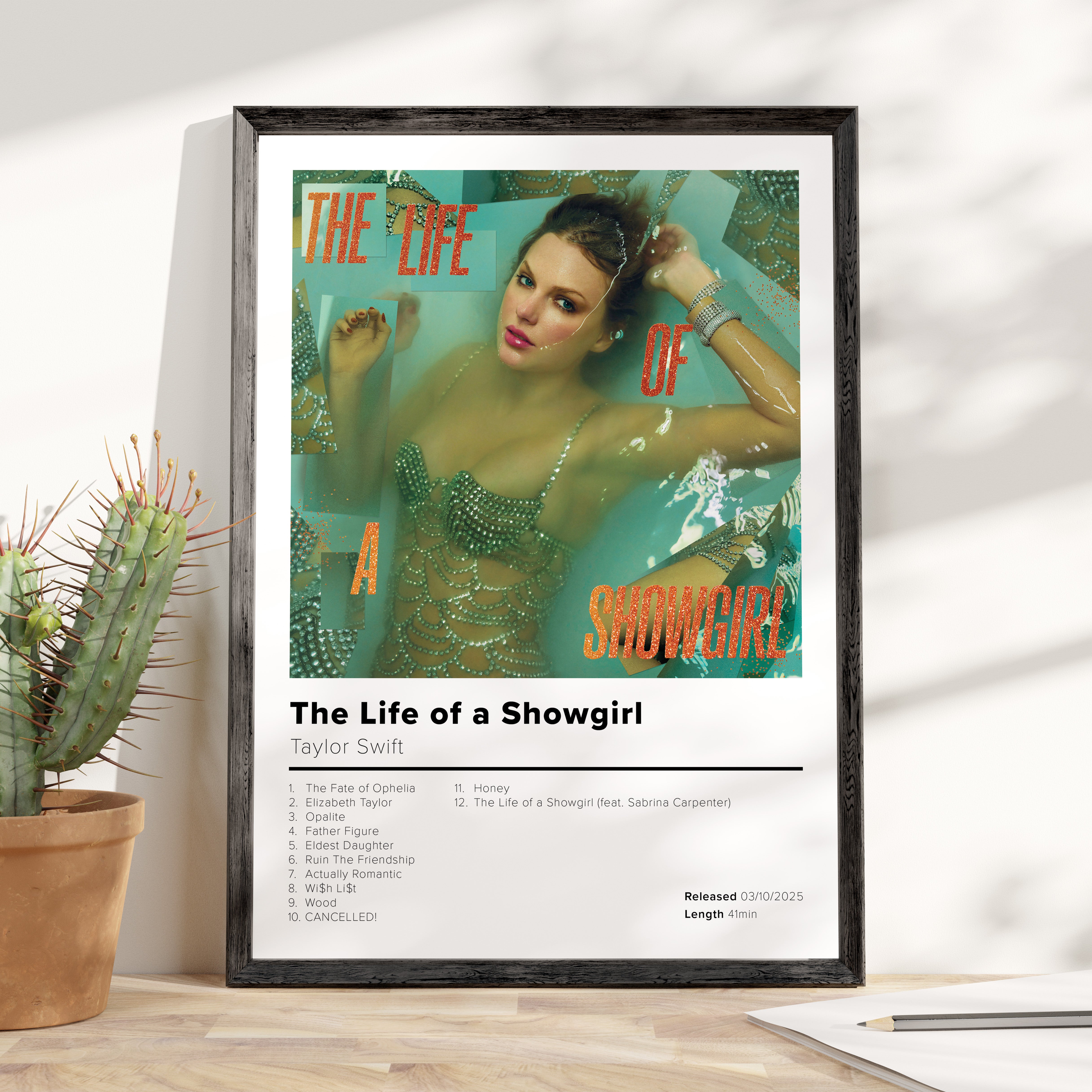 The Life of a Showgirl – SoundPosters